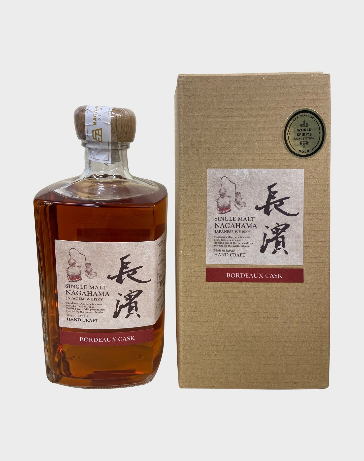 Single Malt Nagahama Bordeaux Cask Batch 0078