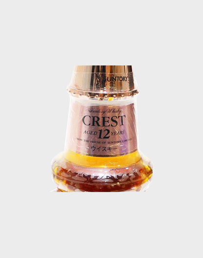 Suntory Whisky Crest 12 Year Old Pot Still Bottle