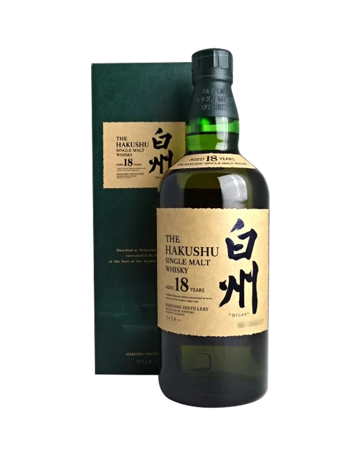 Suntory Hakushu 18 Year Old