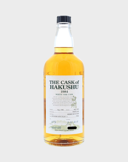 Suntory Hakushu 1984 White Oak Cask