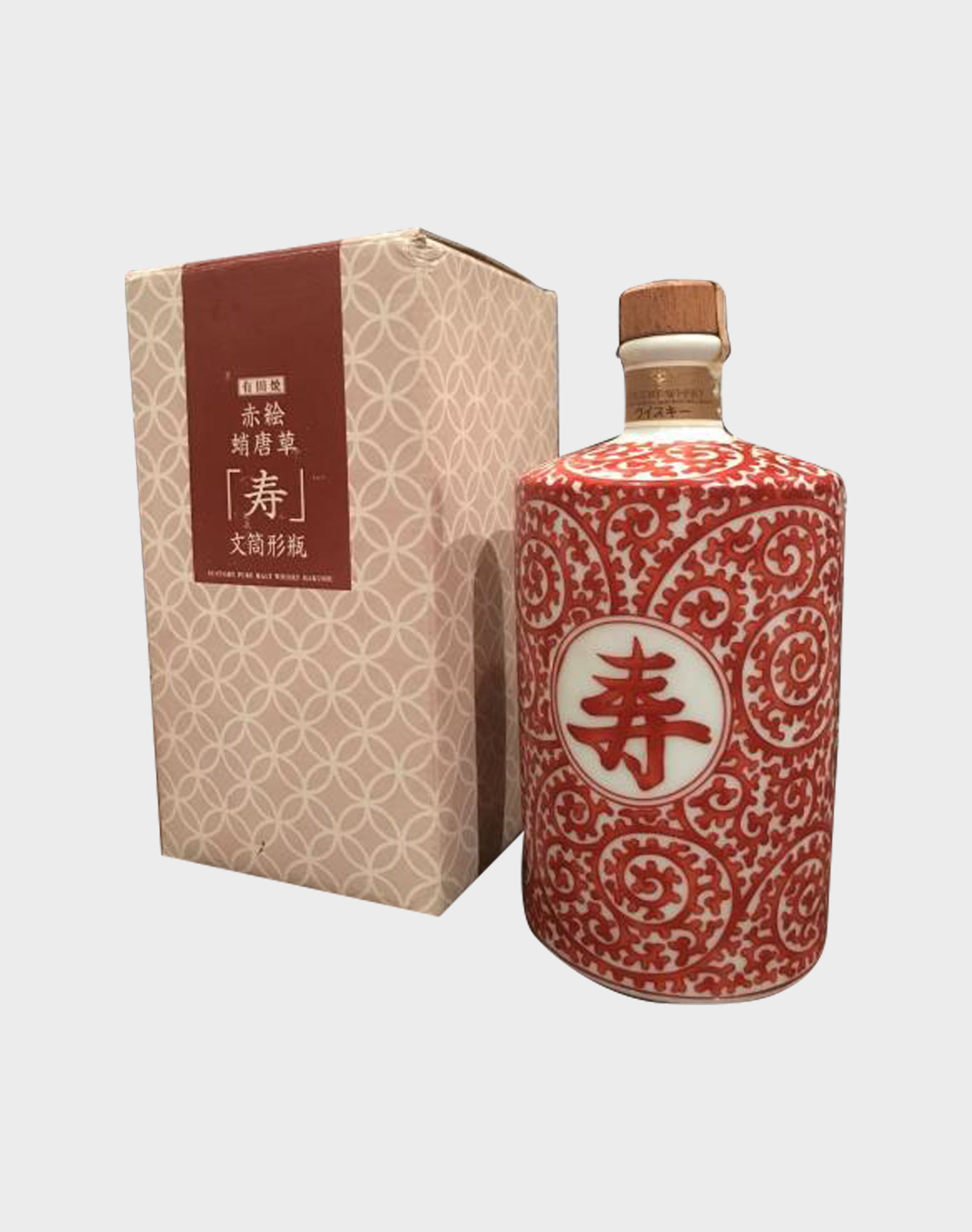 Suntory Hakushu Pure Malt "Long Life" Ceramic Whisky