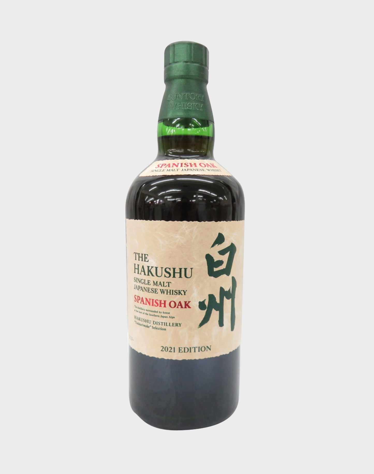 Suntory Hakushu Spanish Oak 2021 Edition