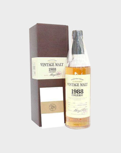 Suntory Hakushu Vintage Malt 1988