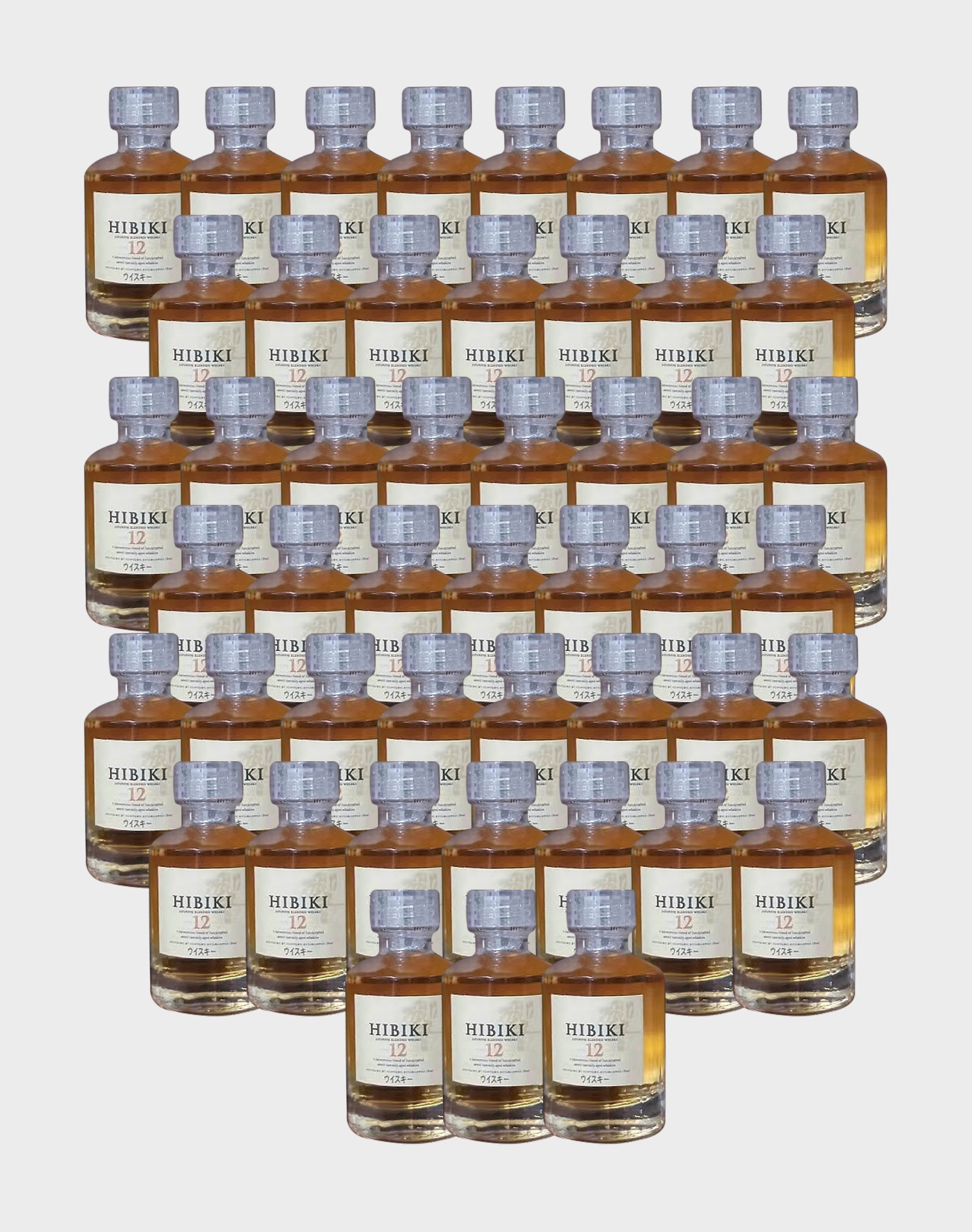 Suntory Hibiki 12 Year Old (Miniature) 48 Bottles in 1 Case