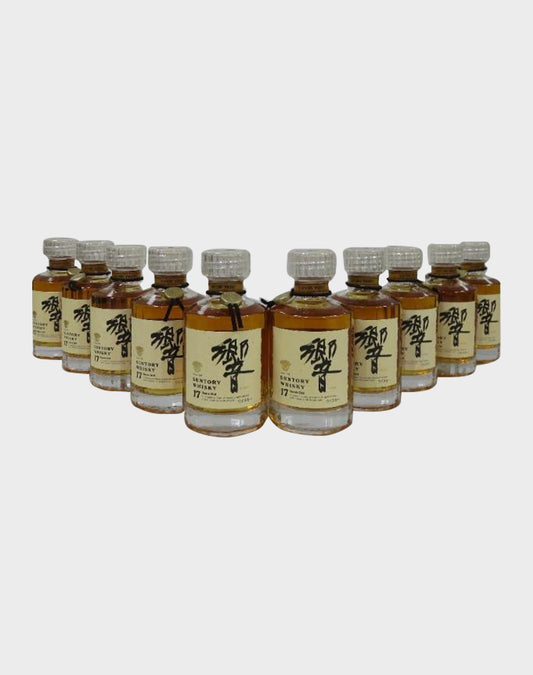 Suntory Hibiki 17 Year Old 180ml Set (10 bottles)