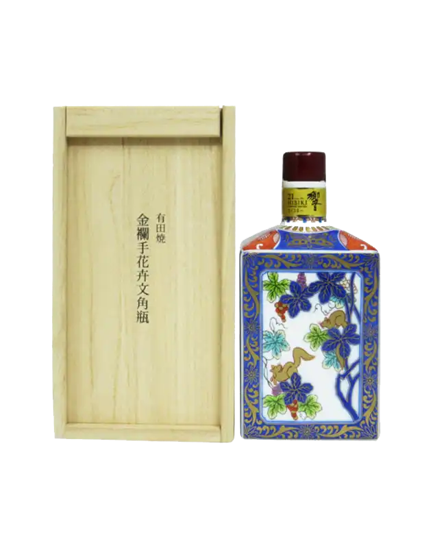 Suntory Hibiki 21 Year Old Arita Yaki Ceramic Bottle