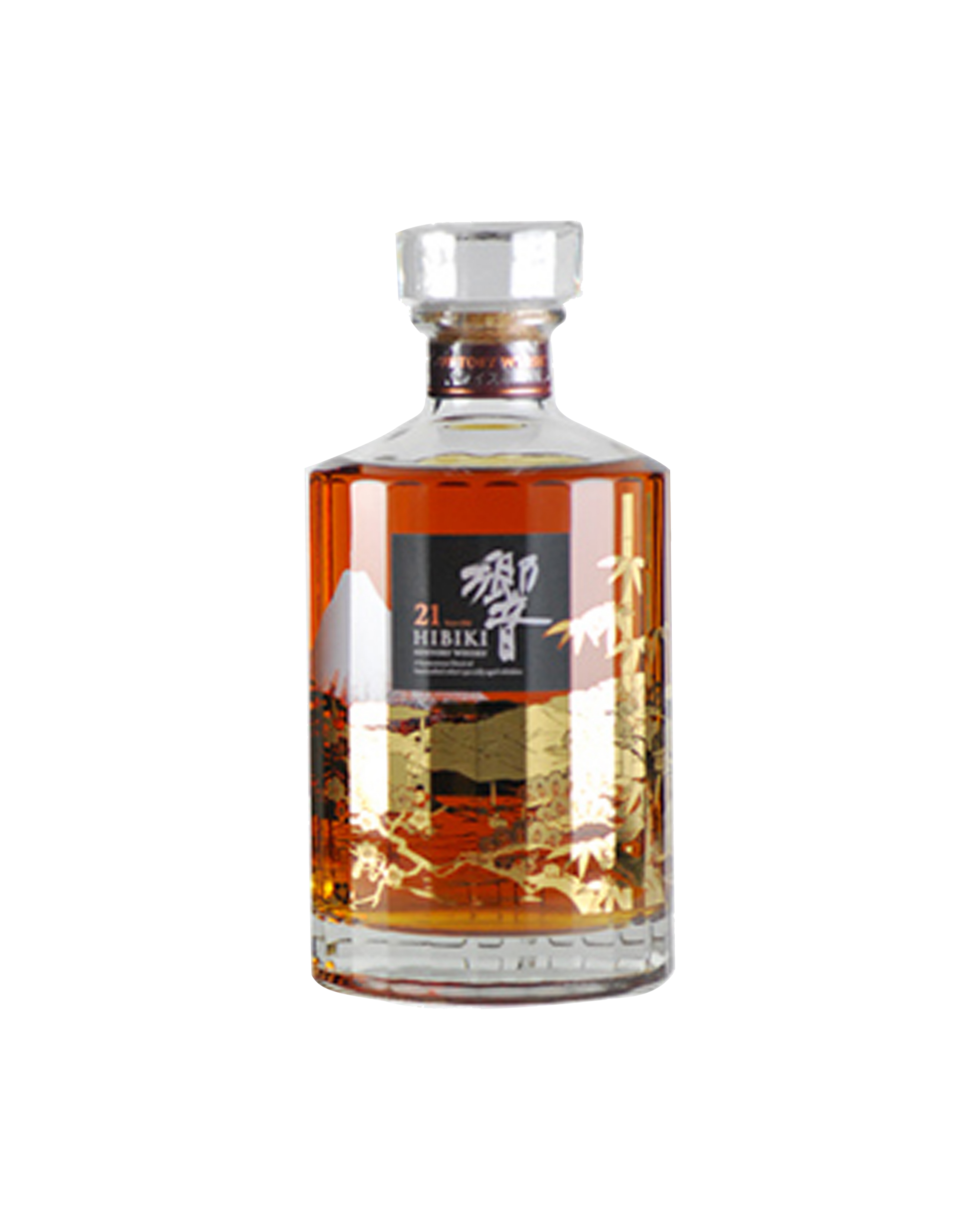 Suntory Hibiki 21 Year Old Whisky Limited Edition Duty Free Release (No Box)