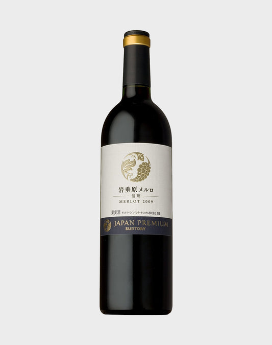 Suntory Japan Premium Iwadarehara Merlot 2009