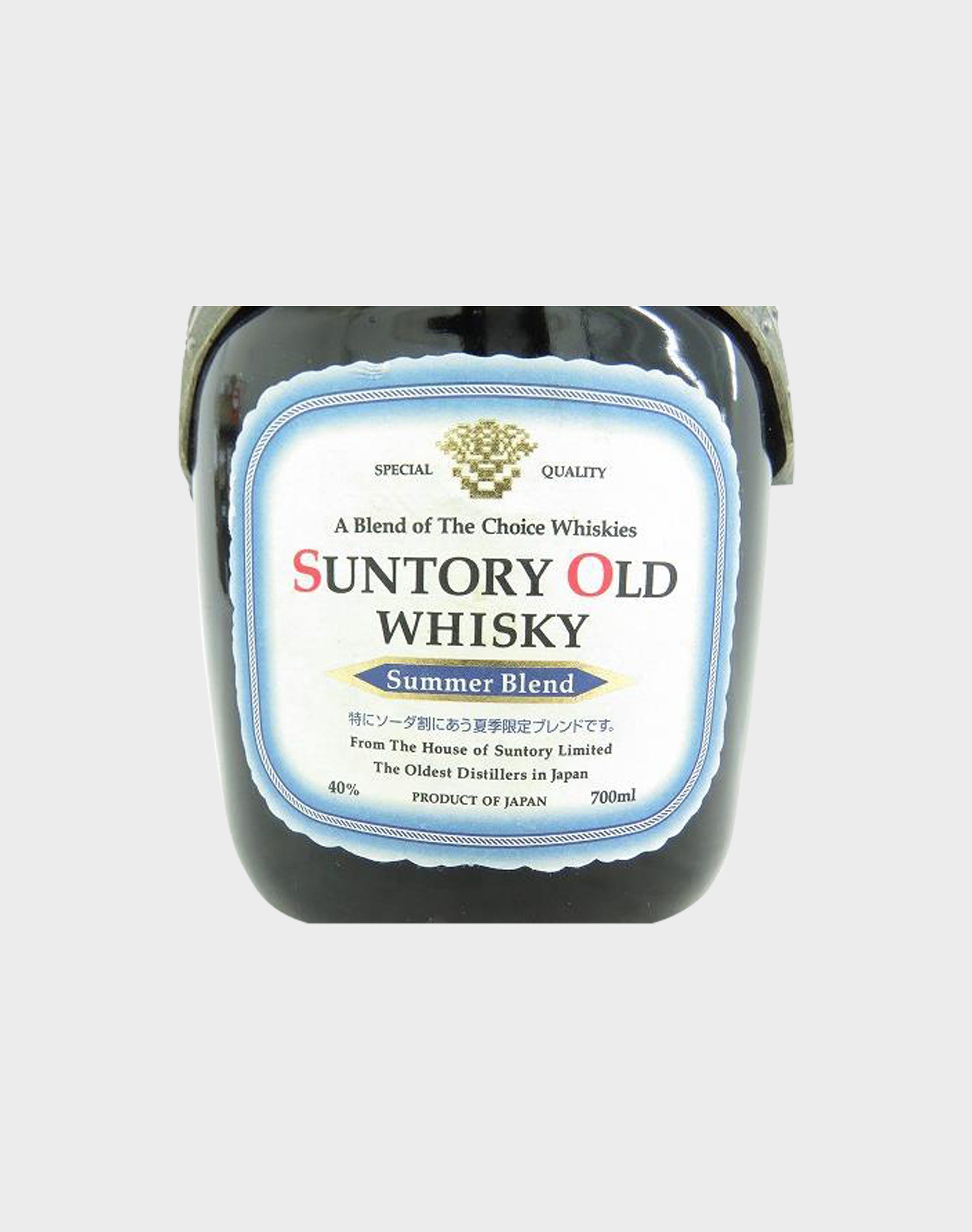 Suntory Old Summer Blend G & G Knight Bottle Whisky