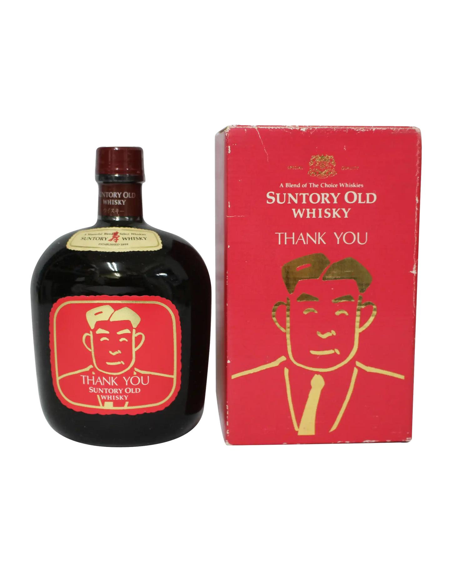 Suntory Old Whisky Keizo Saji THANK YOU