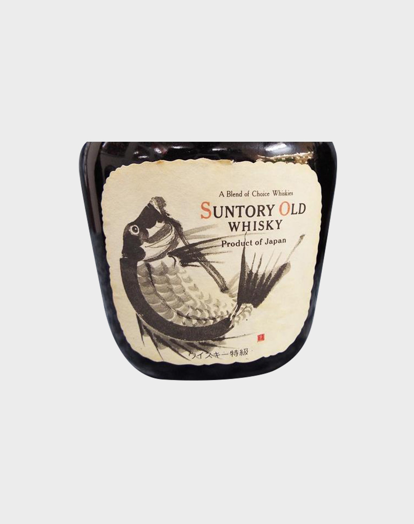 Suntory Old Whisky Sea Bream Label