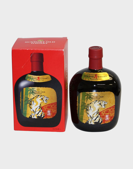 Suntory Old Whisky Zodiac Bottle Tiger 2010