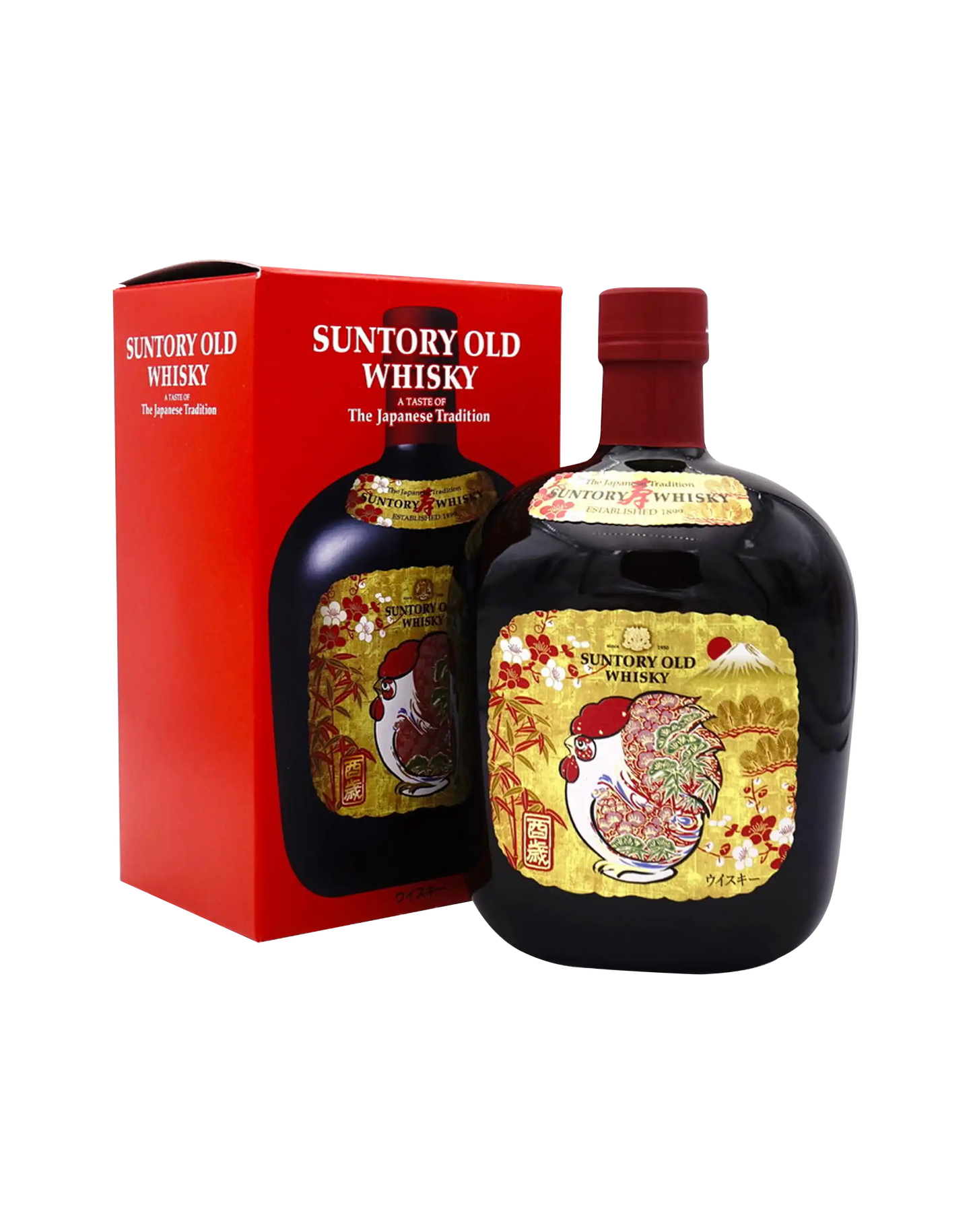 Suntory Old Zodiac Label 2017 - Rooster