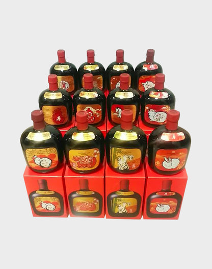 Suntory Old Zodiac Label Set