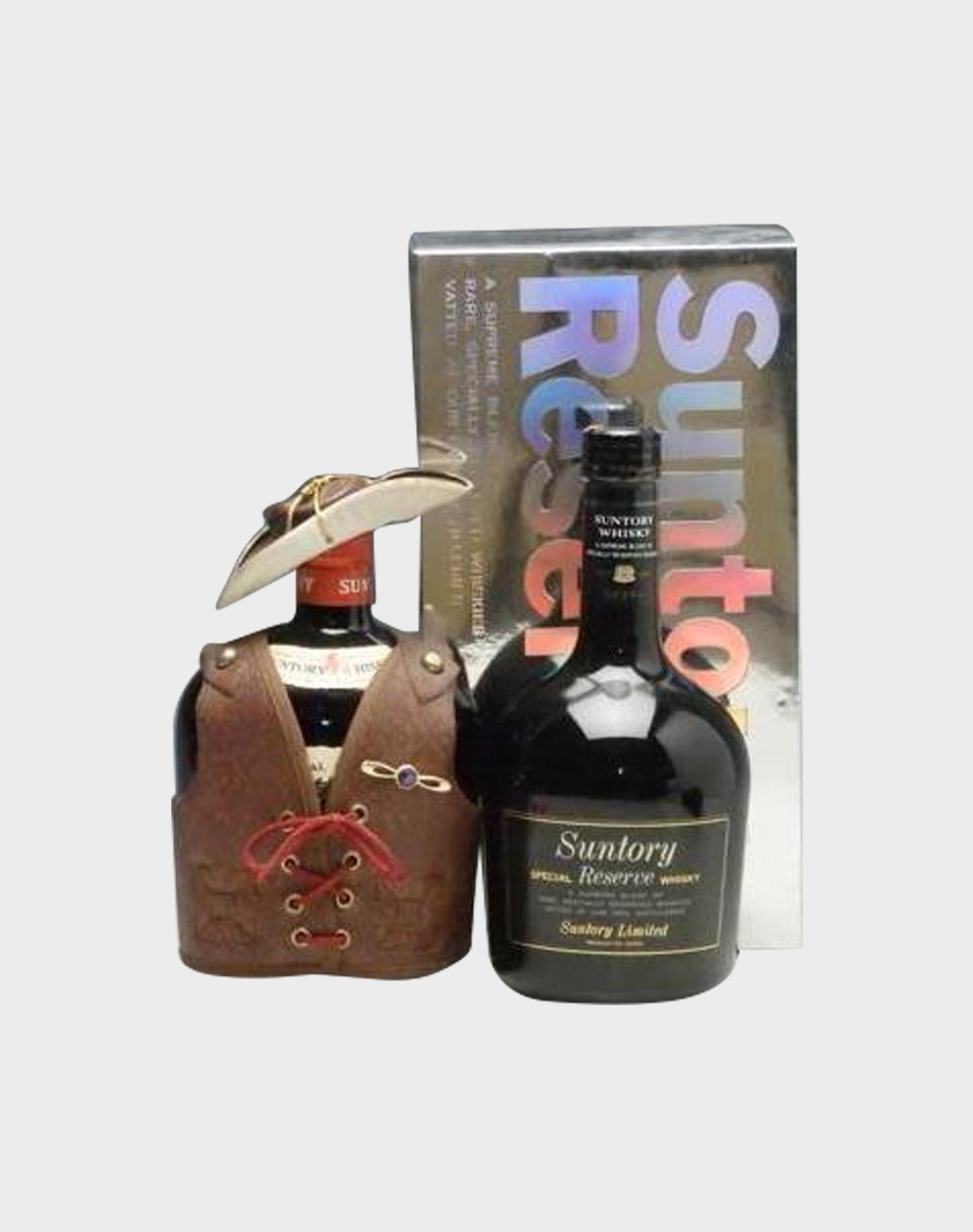 Suntory Old with Vest and Hat & Suntory Reserve Set