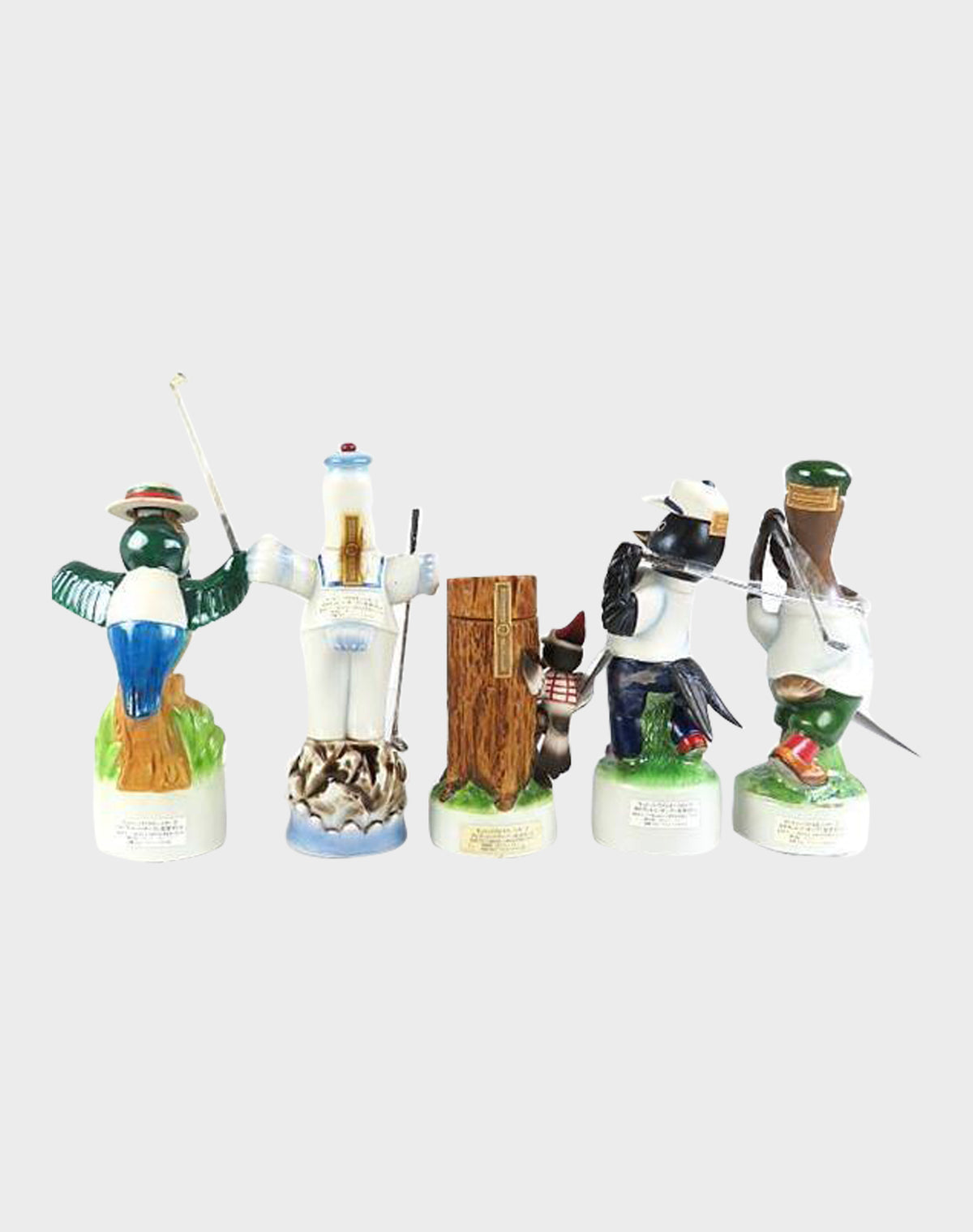 Suntory Open Golf Memorial Bottle Whisky – Pottery Bird Set# 3