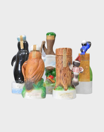 Suntory Open Golf Memorial Bottle Whisky – Pottery Bird Set