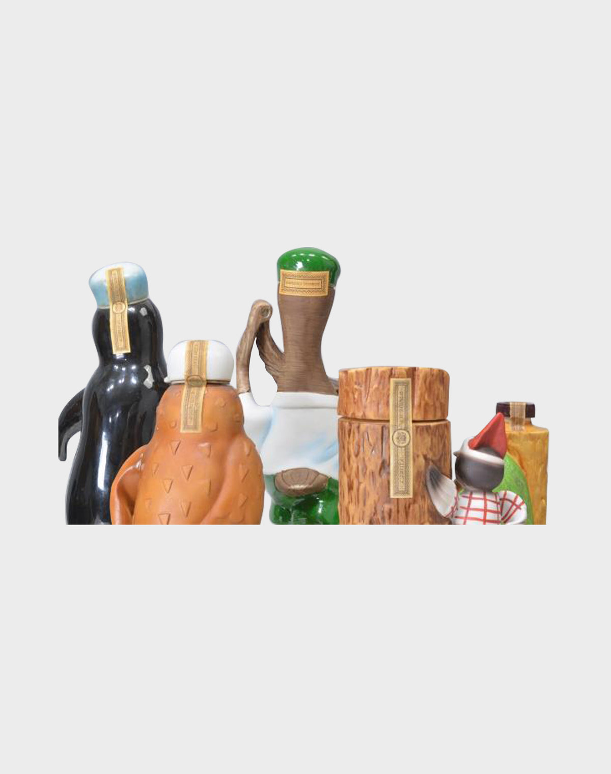 Suntory Open Golf Memorial Bottle Whisky – Pottery Bird Set