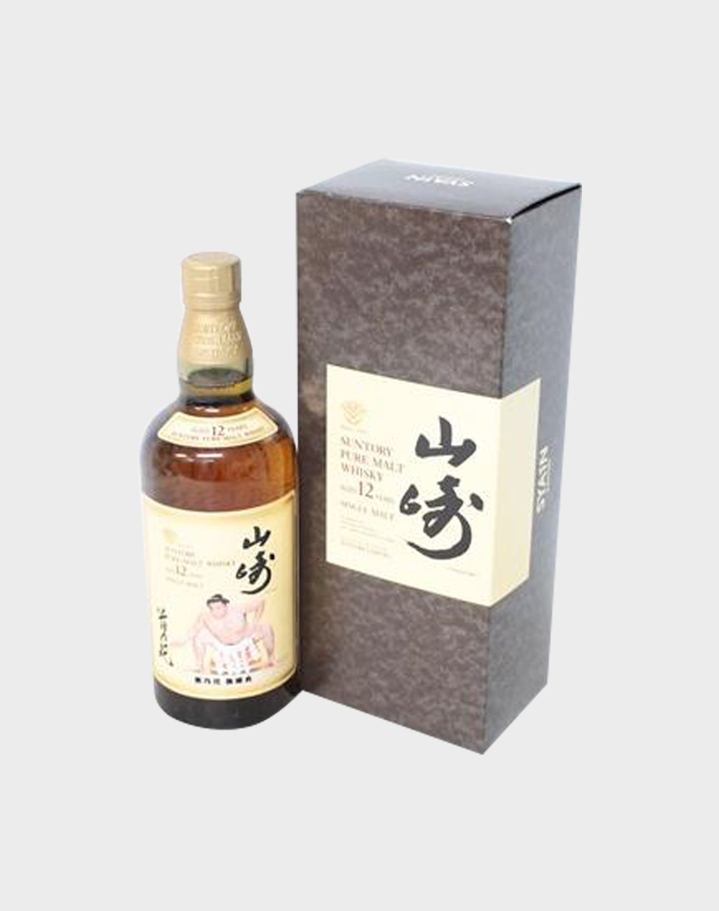 Suntory Pure Malt Yamazaki 12 Year Old Takarohara Label Bottle