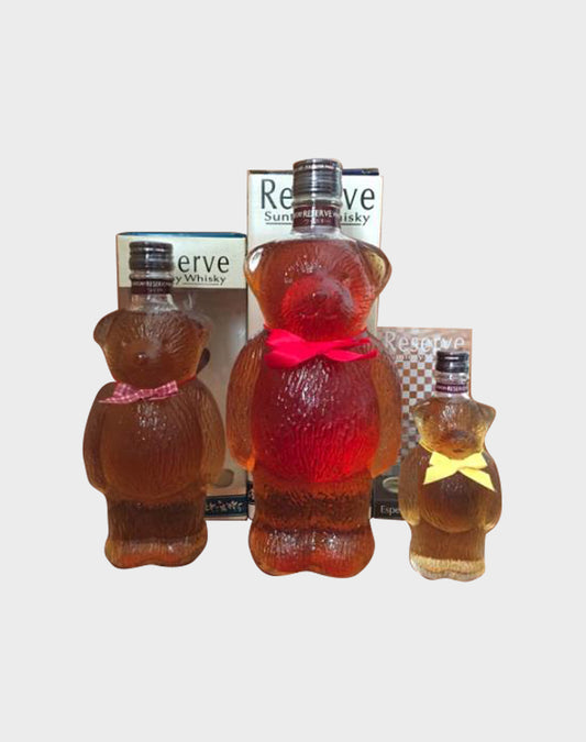 Suntory Reserve Bear 3 Bottles Set
