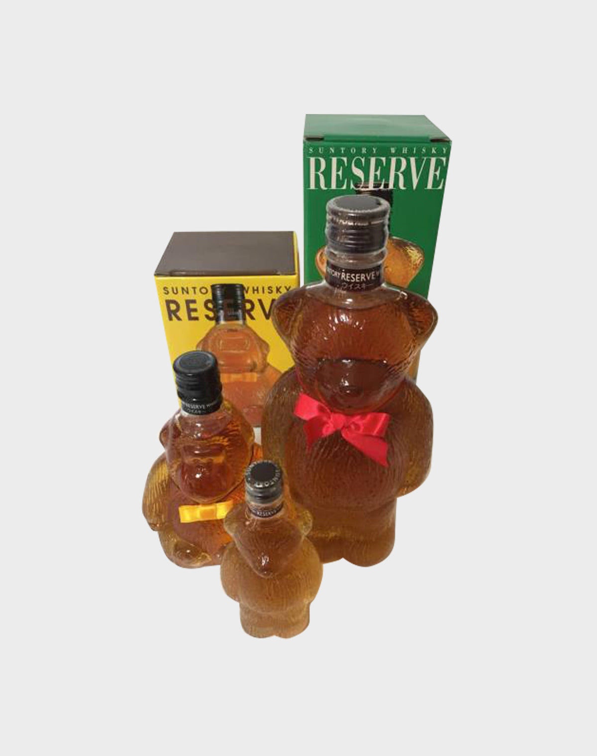 Suntory Reserve Bear & Gorilla Whisky Set