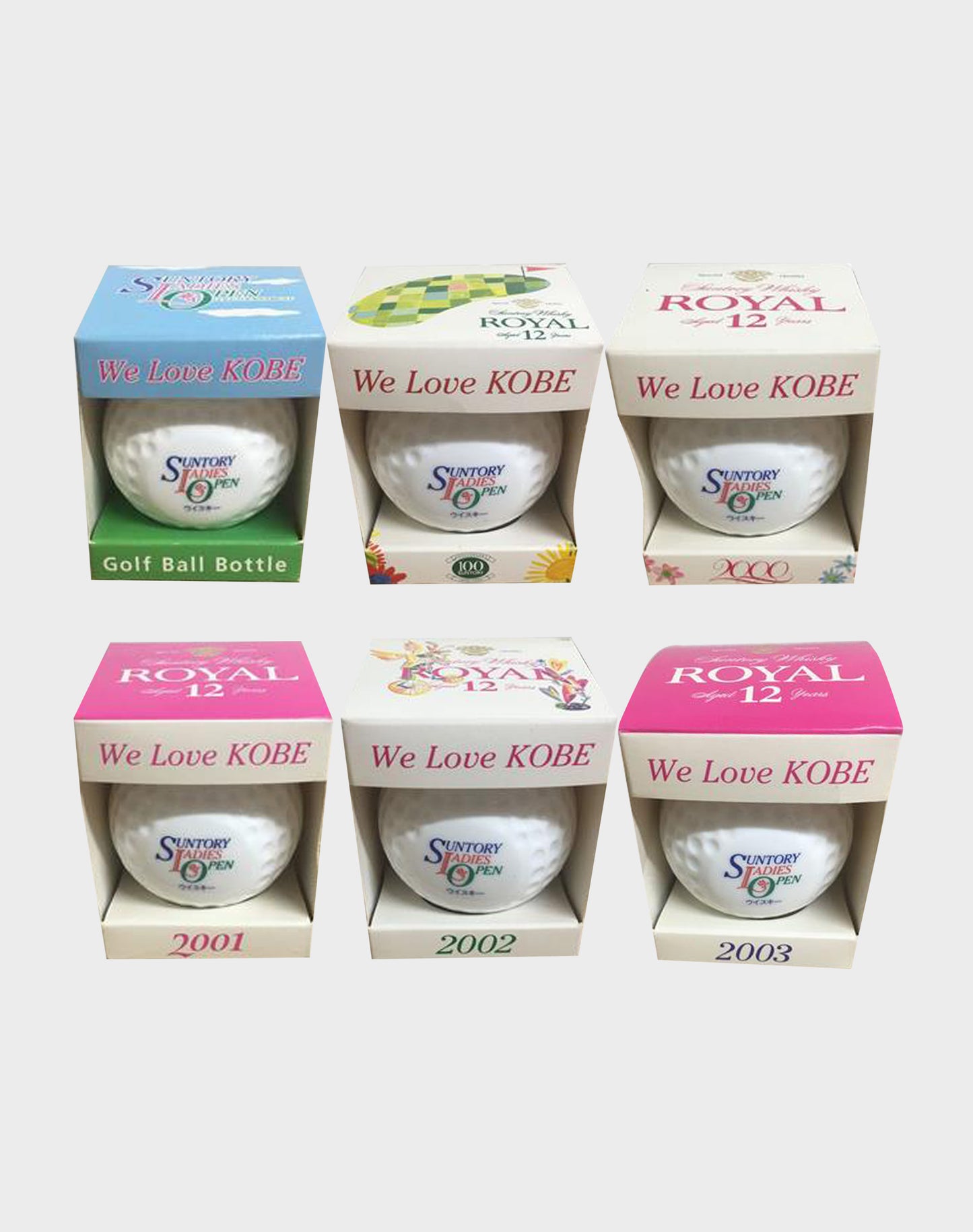 Suntory Royal 12 Years Old ‘Ladies Open’ - 6 Bottles Set