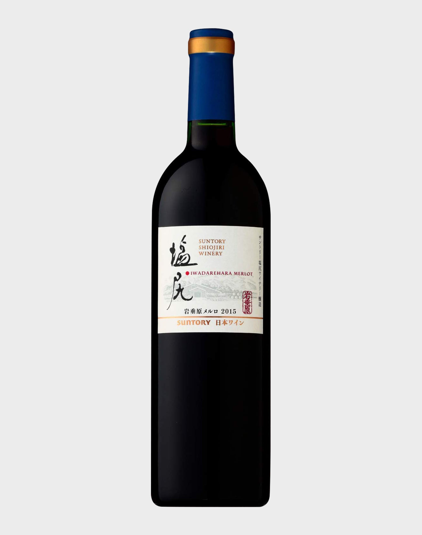 Suntory Shiojiri Winery Iwadarehara Merlot 2015