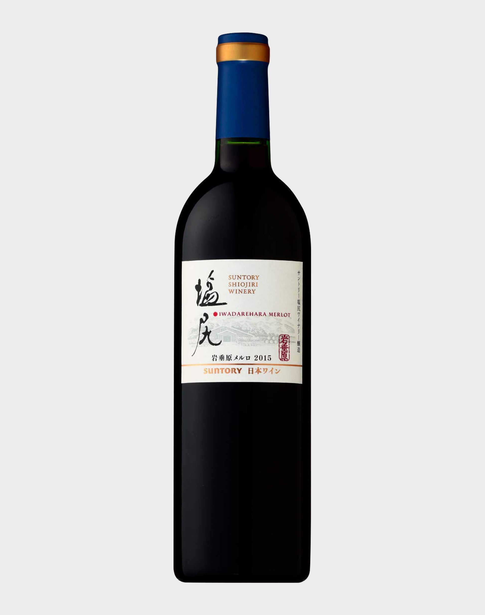 Suntory Shiojiri Winery Iwadarehara Merlot 2015