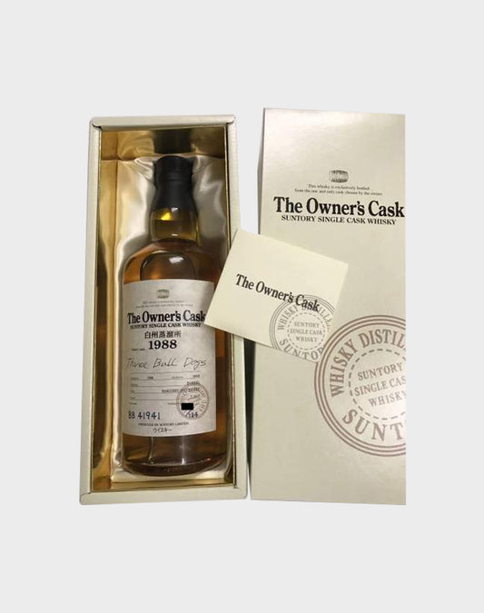 Suntory Single Cask The Owner's Cask 1988
