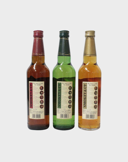 Suntory Smokey & Co. Whisky 3 Bottle Set