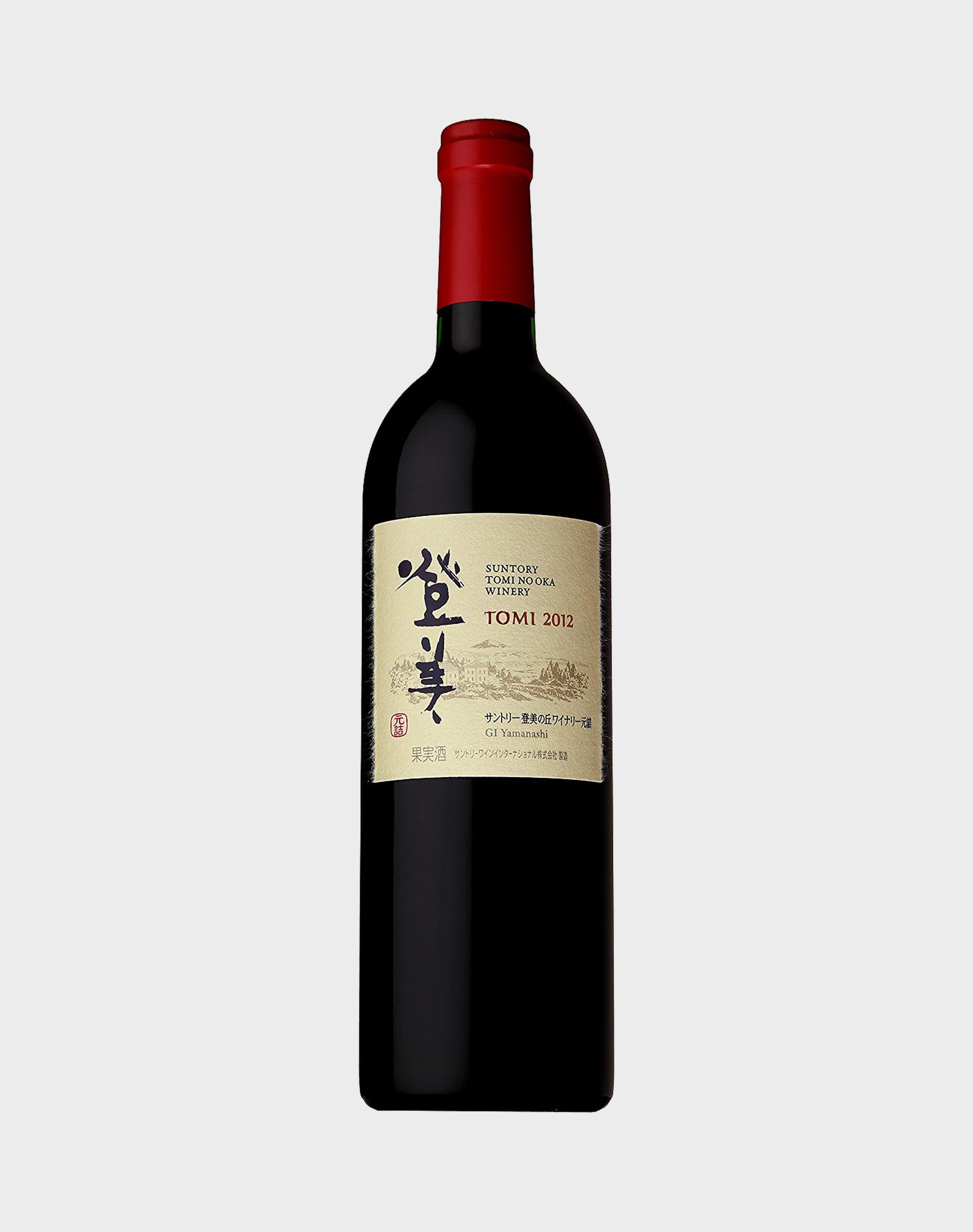 Suntory Tomi No Oka Winery Tomi Red 2012