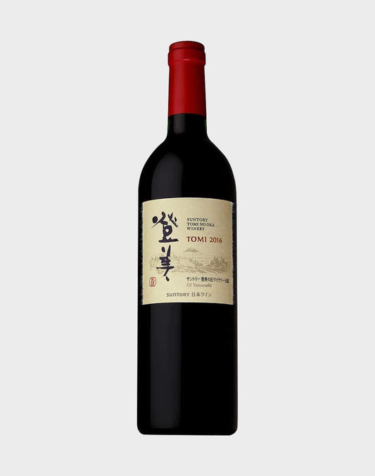 Suntory Tomi No Oka Winery Tomi Red 2016