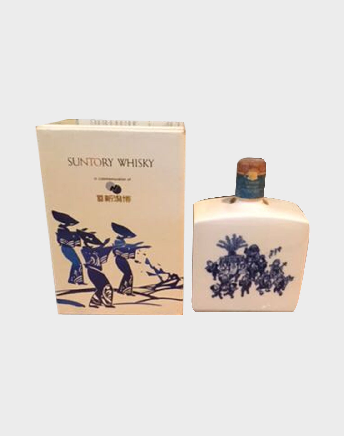 Suntory Whisky 1983 Niigata Hiroshi Square Bottle