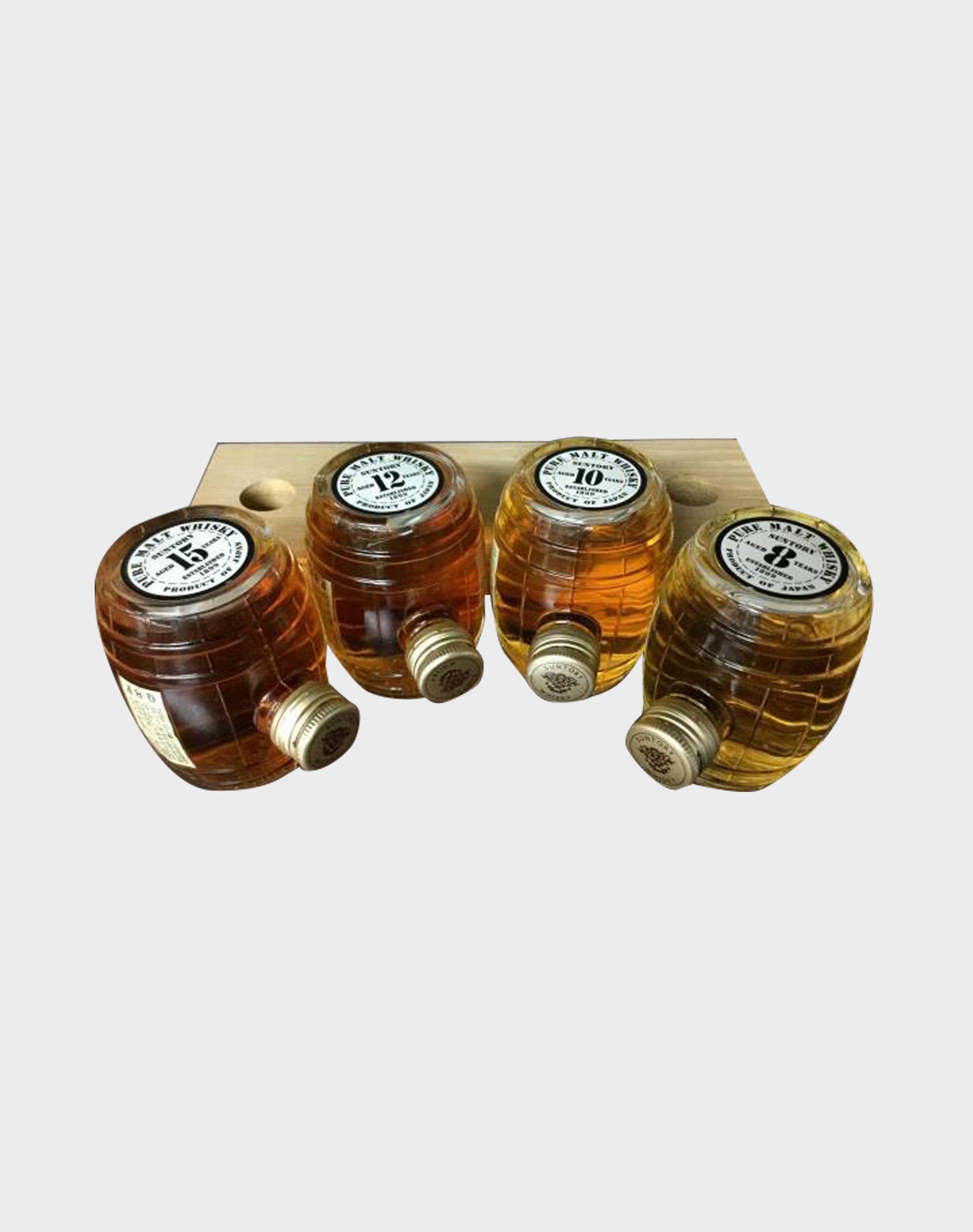 Suntory Whisky Barrel 4 Bottle Set