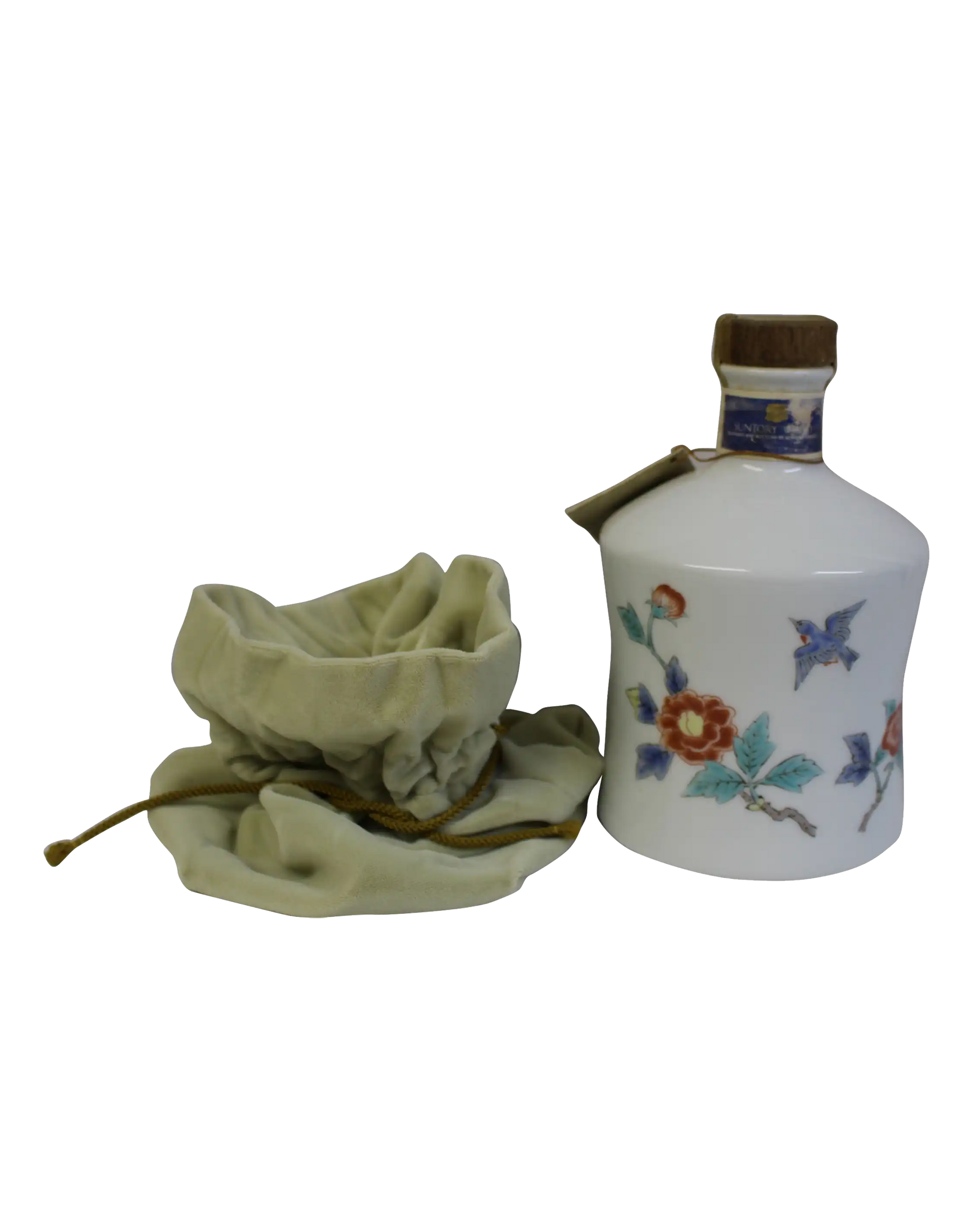希少 SUNTORY WHISKY EXCELLENCE BOTTLE 有田焼 Suntory Whisky Excellence Ceramic Bottle Old Whisky No Box | dekantā