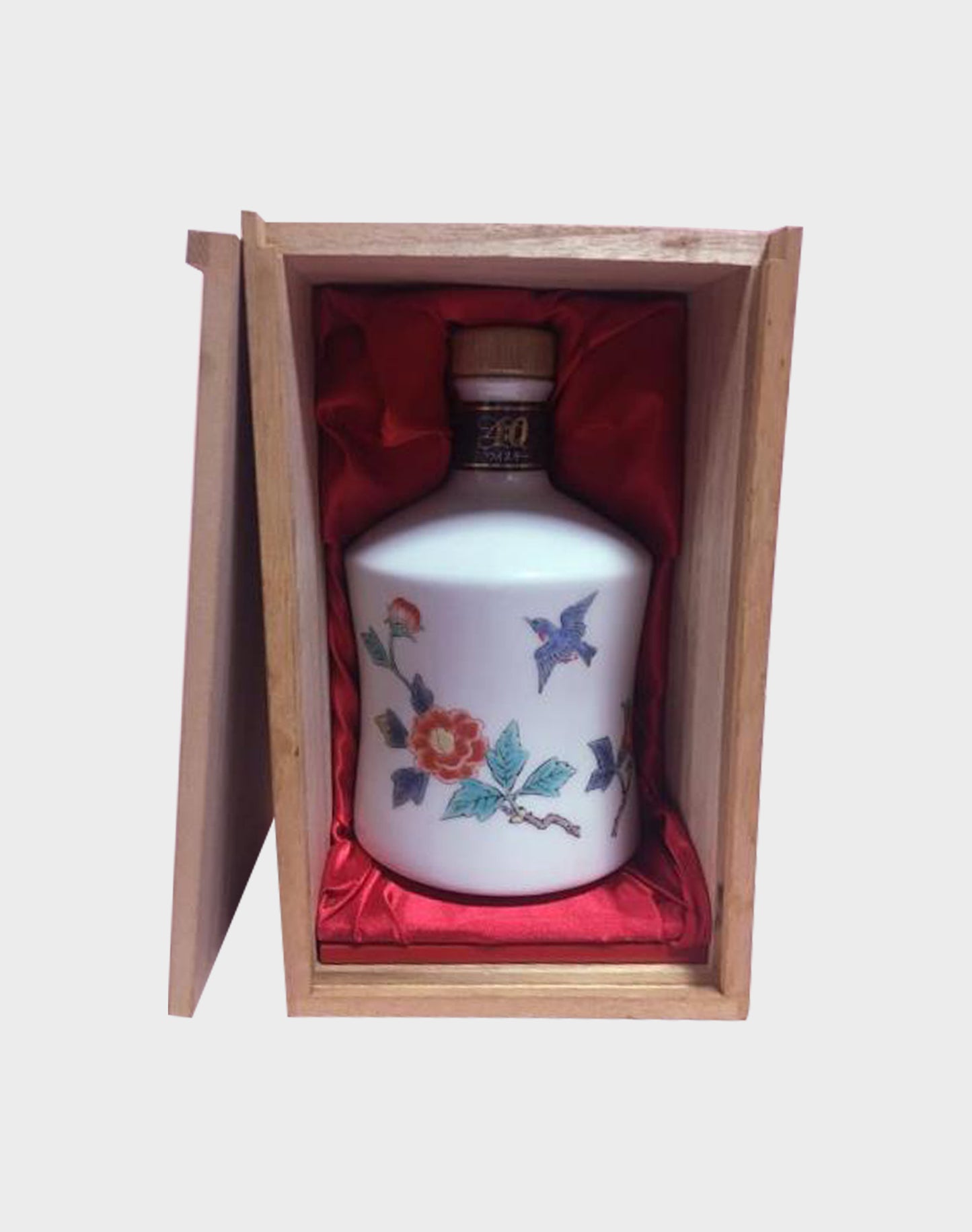 Suntory Whisky Excellence Ceramic Bottle Old Whisky- Wooden Box