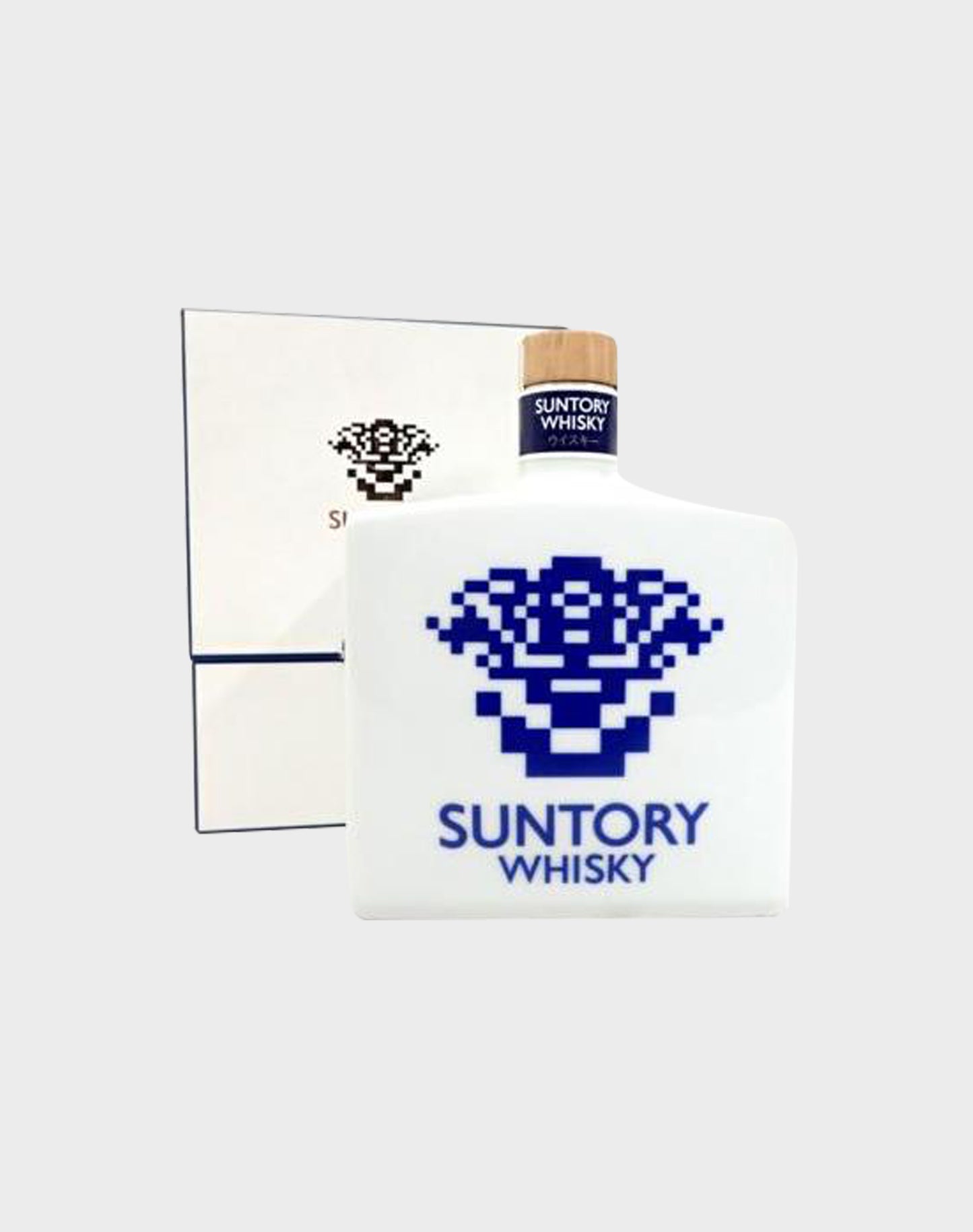 Suntory Whisky Keizo Saji Ceramic Bottle