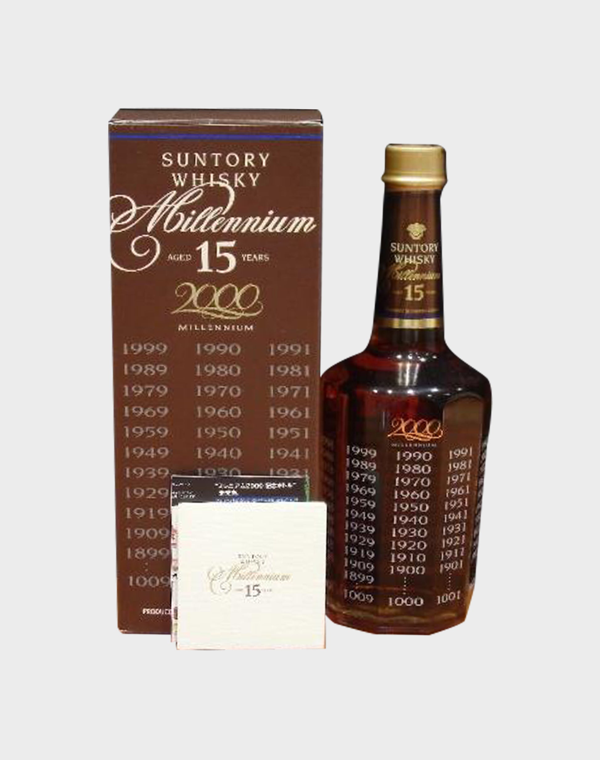 Suntory Whisky Millennium 15 Years