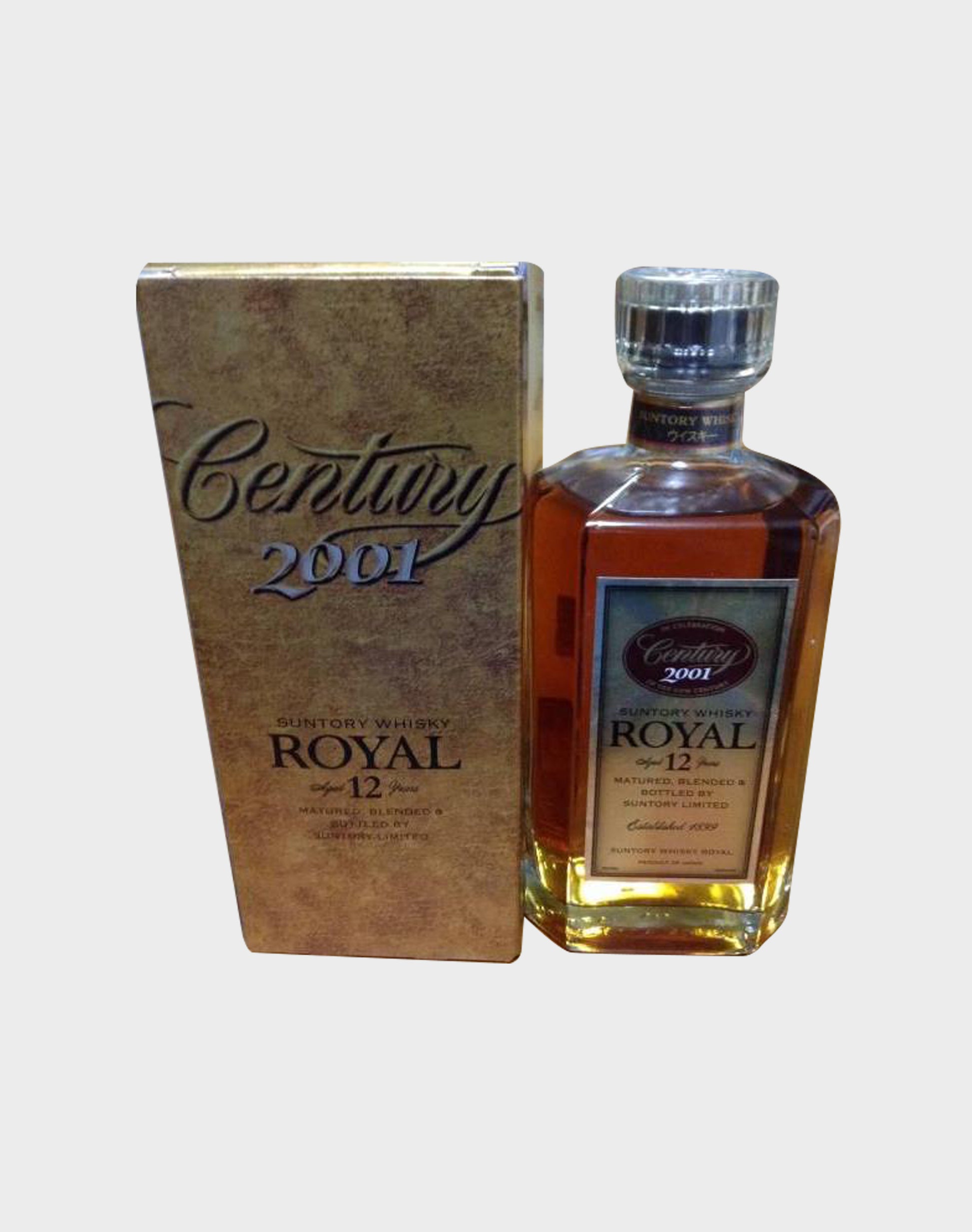 Suntory Whisky Royal 12 Year Old Century 2001