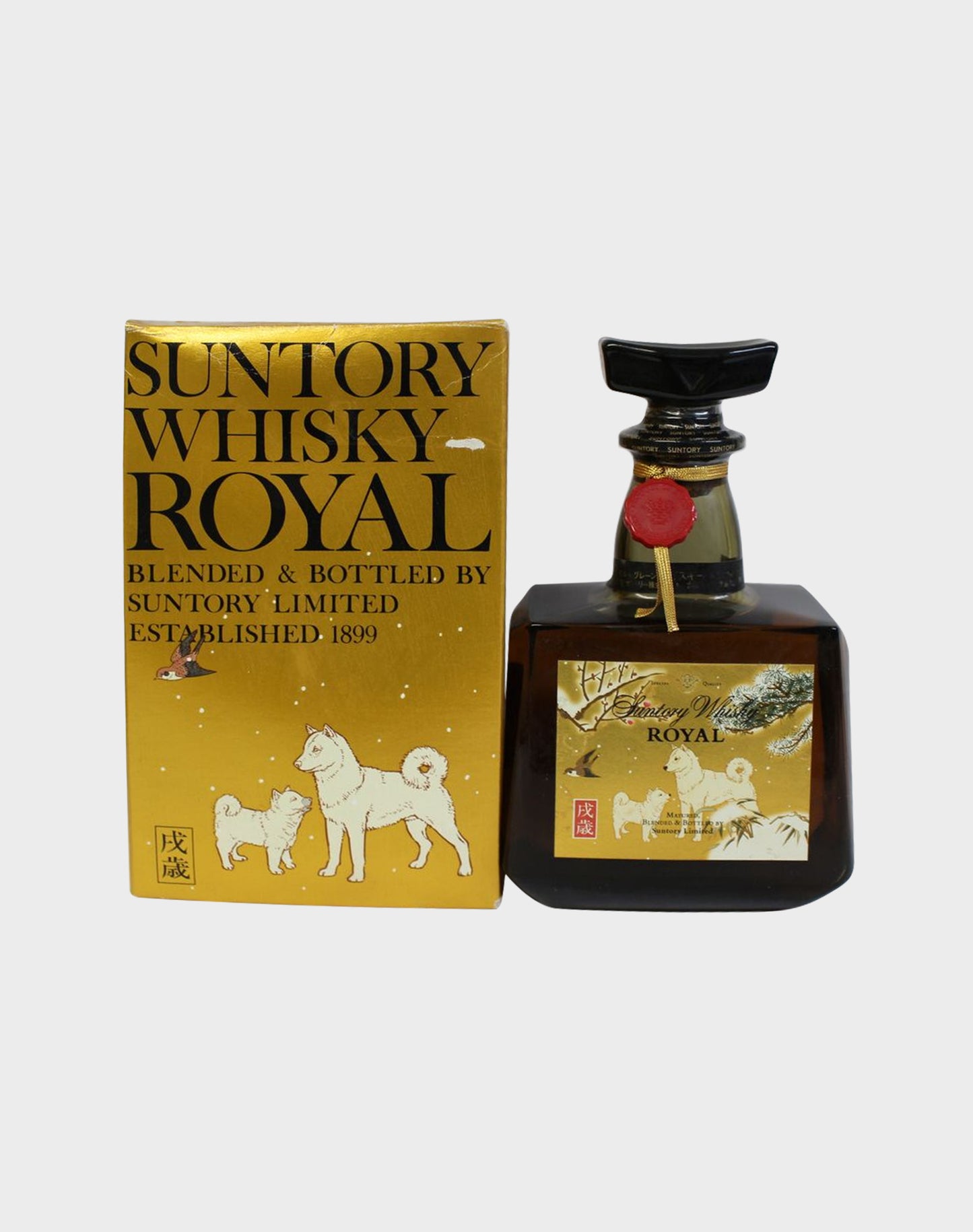 Suntory Whisky Royal Zodiac Bottle – Dog