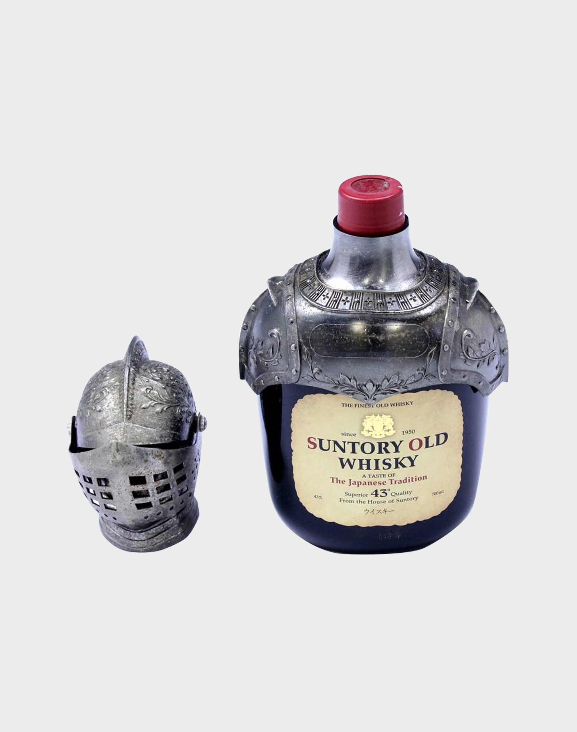 Suntory Old Whisky G & G Samurai Bottle