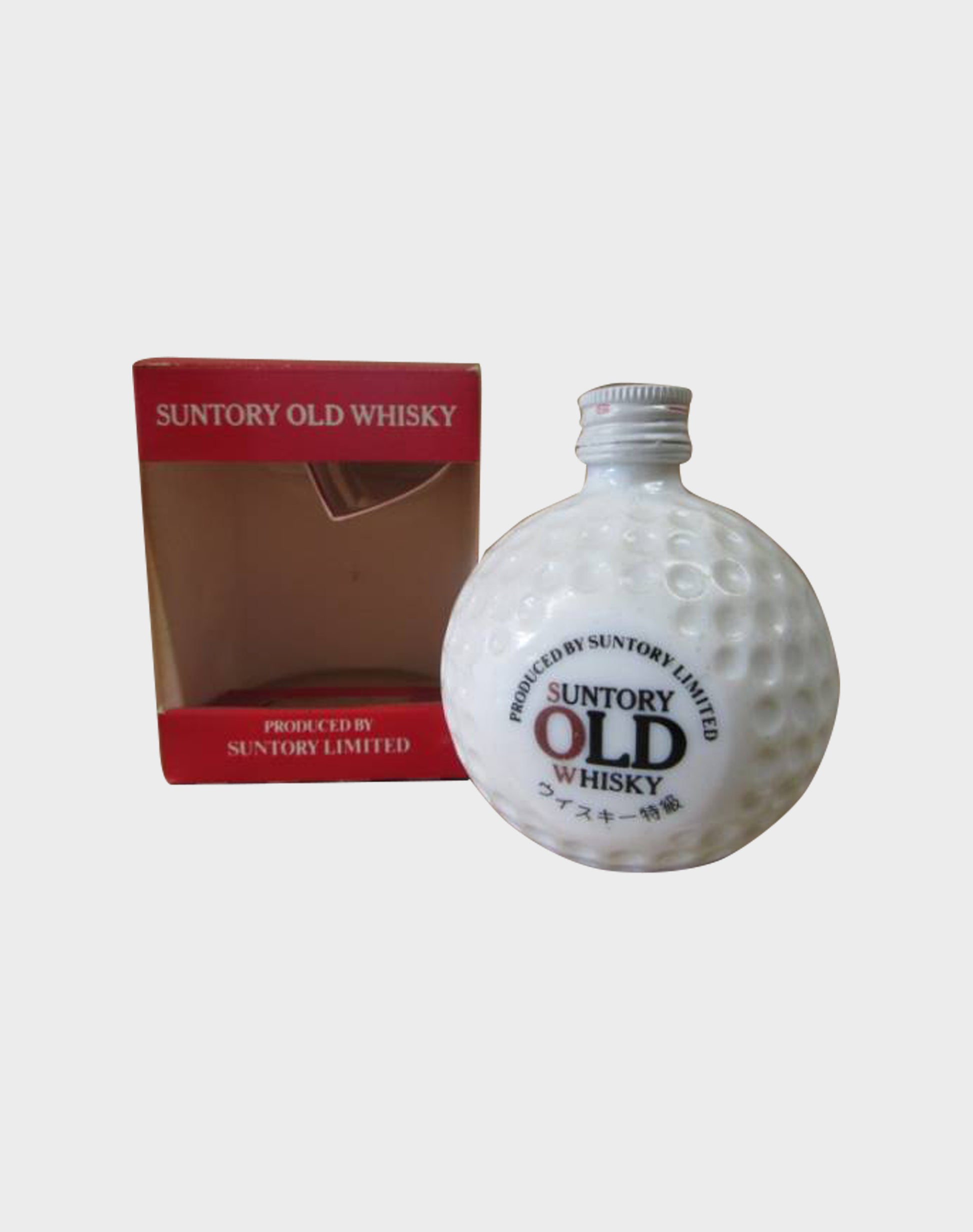 Suntory Old Whisky Ceramic Bottle for Suntory Open Golf Tournament