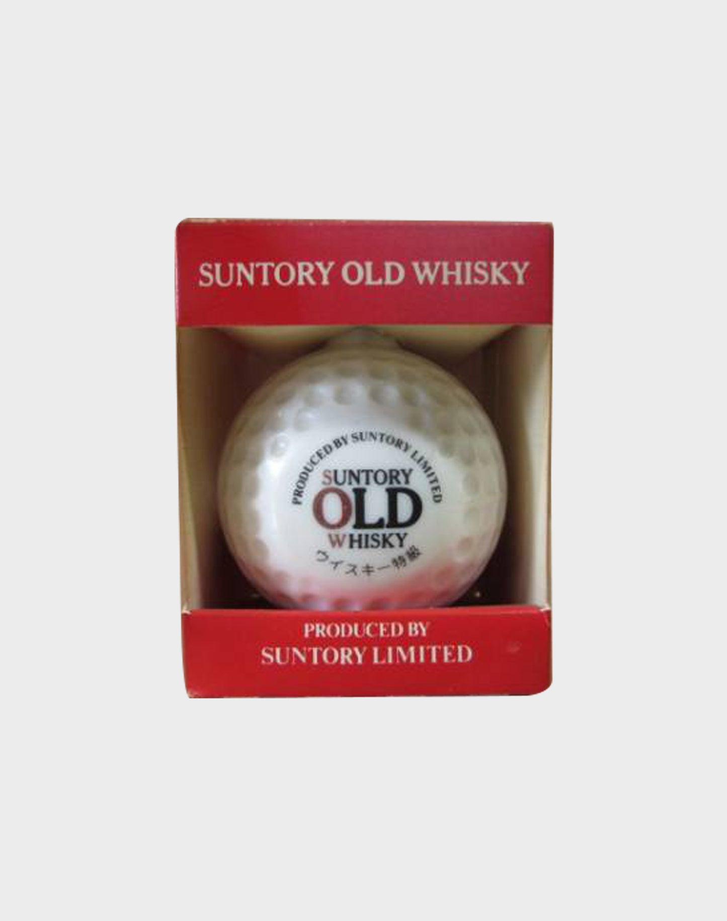 Suntory Old Whisky Ceramic Bottle for Suntory Open Golf Tournament