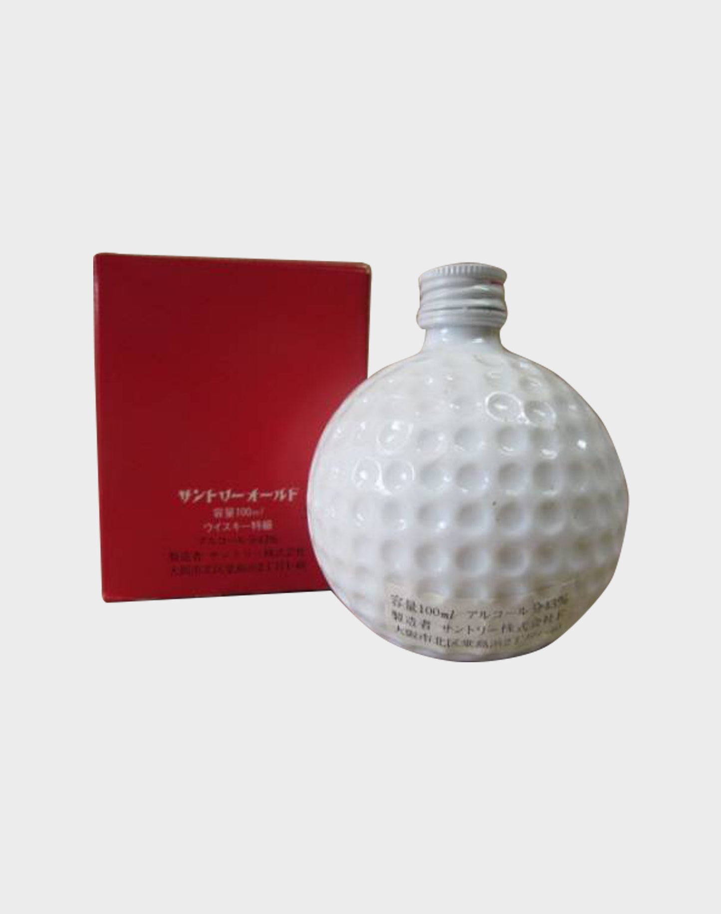 Suntory Old Whisky Ceramic Bottle for Suntory Open Golf Tournament