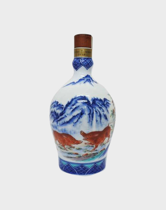 Suntory Whisky Ceramic Bottle - Boar
