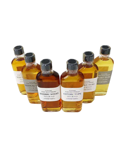 Suntory Whisky Pure Malt & Grain 12 Year Old Set