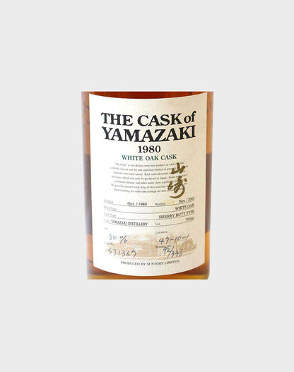Suntory Yamazaki 1980 White Oak Cask