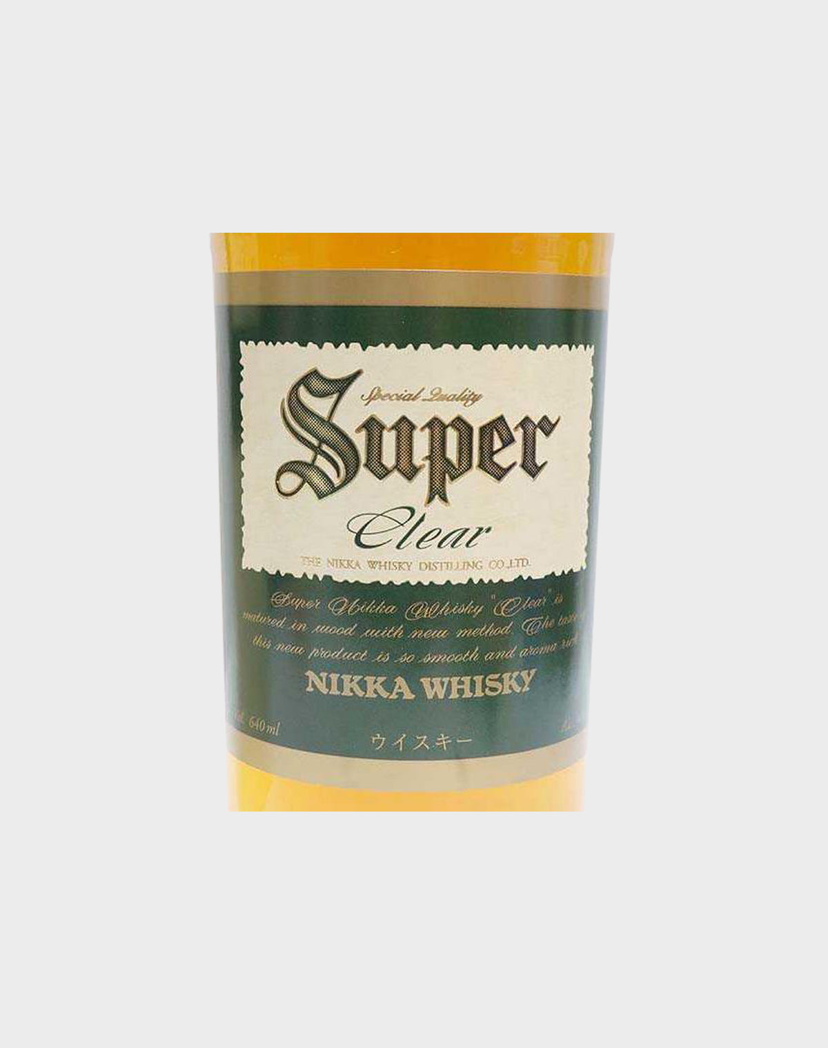 Super Nikka Clear Special Quality Whisky with Box