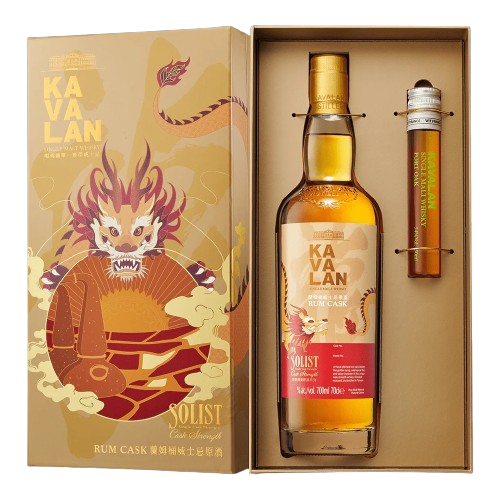 Kavalan Solist Rum Cask 2024 Dragon Gift Box