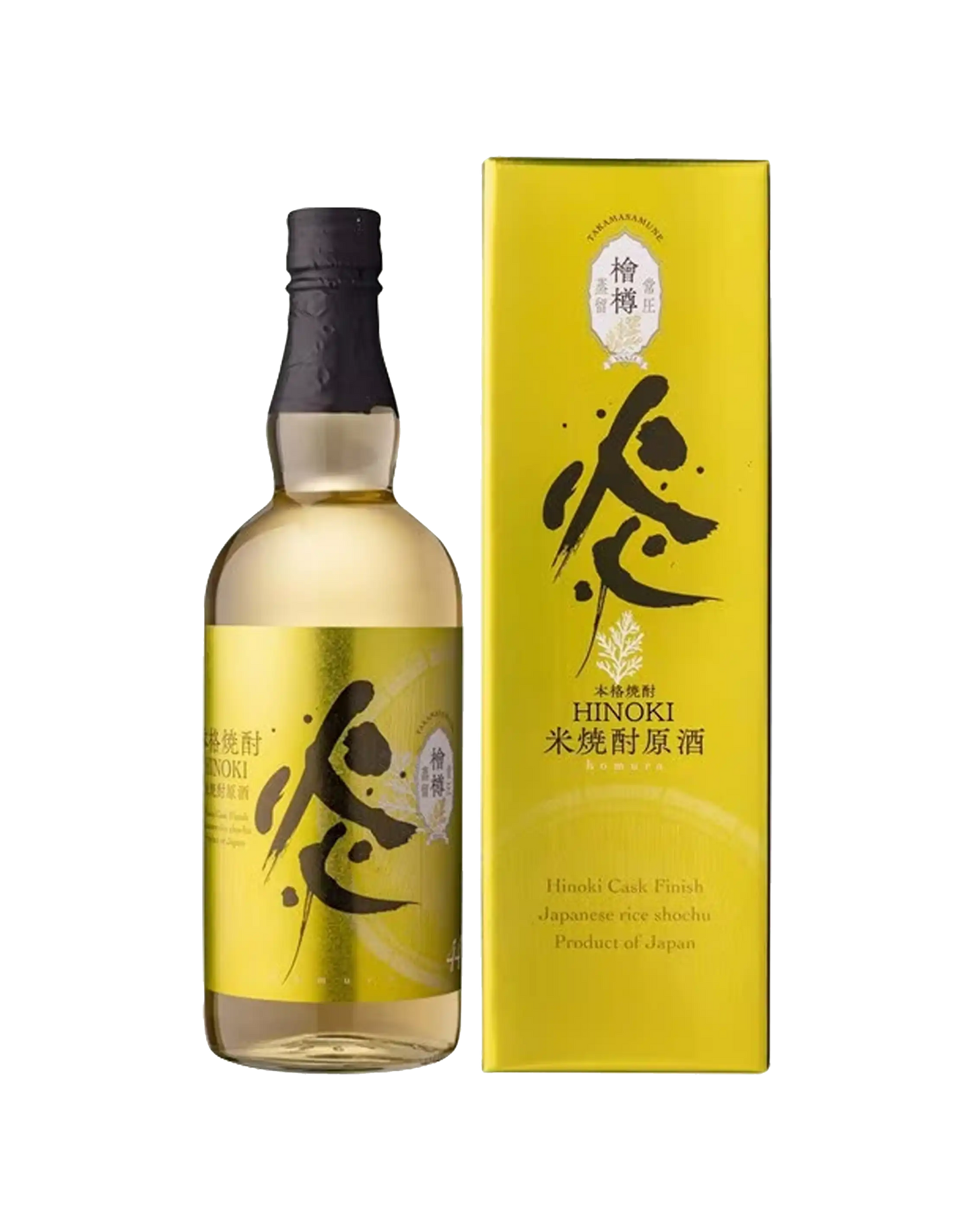 Takamasamune "Homura" Hinoki Cask Finish Rice Shochu